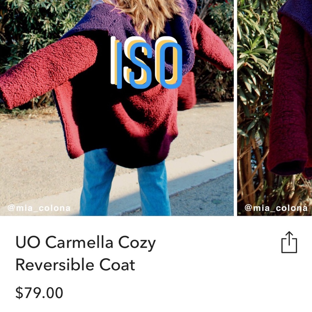 ISO!!! Urban Outfitters Carmella Teddy Bear Jacket